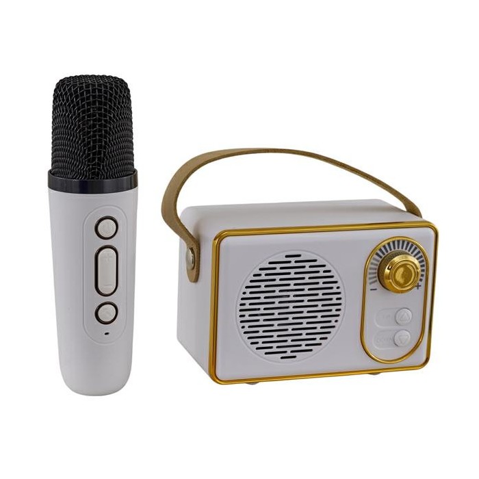 KARAOKE MAGIC RADIOMICROFONO BIANCO